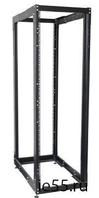 ITK 19" двухрамная стойка, 45U, 600x800 мм, чёрная